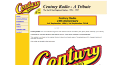 Desktop Screenshot of century-radio.co.uk